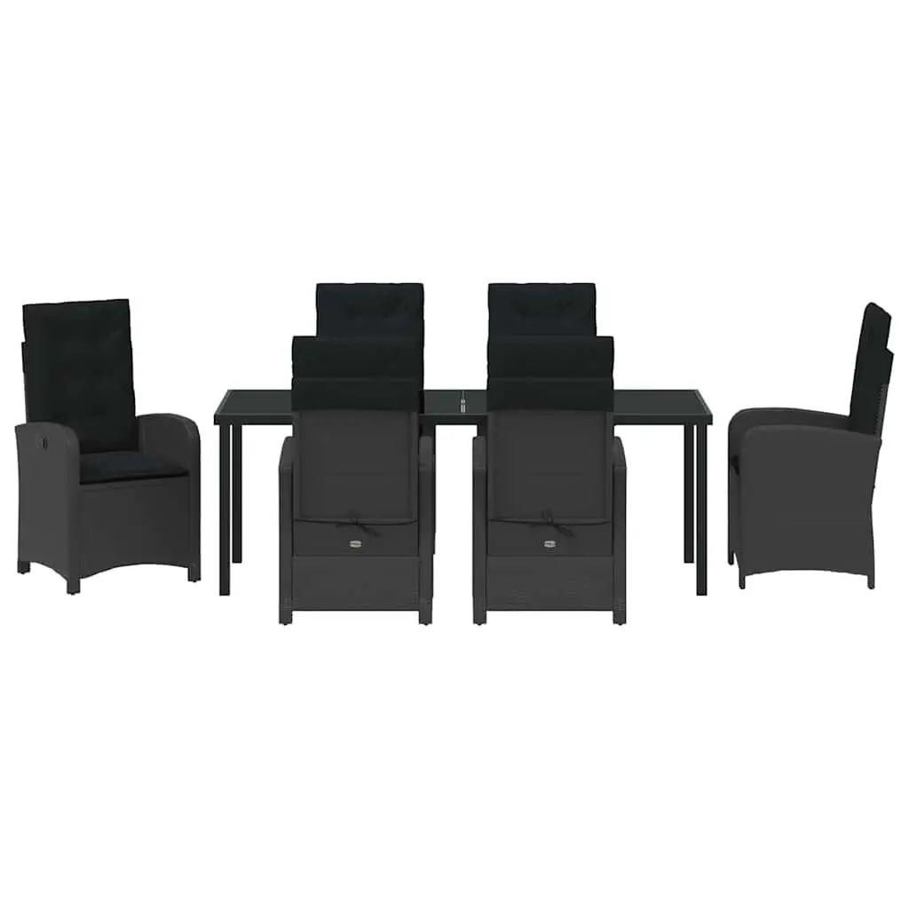 7 Piece Garden Dining Set with Cushions