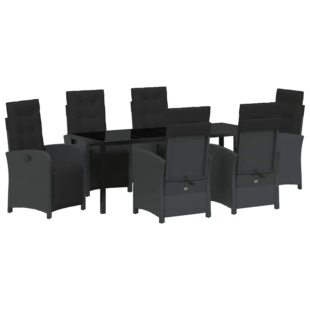 7 Piece Outdoor Dining Set with Cushions
