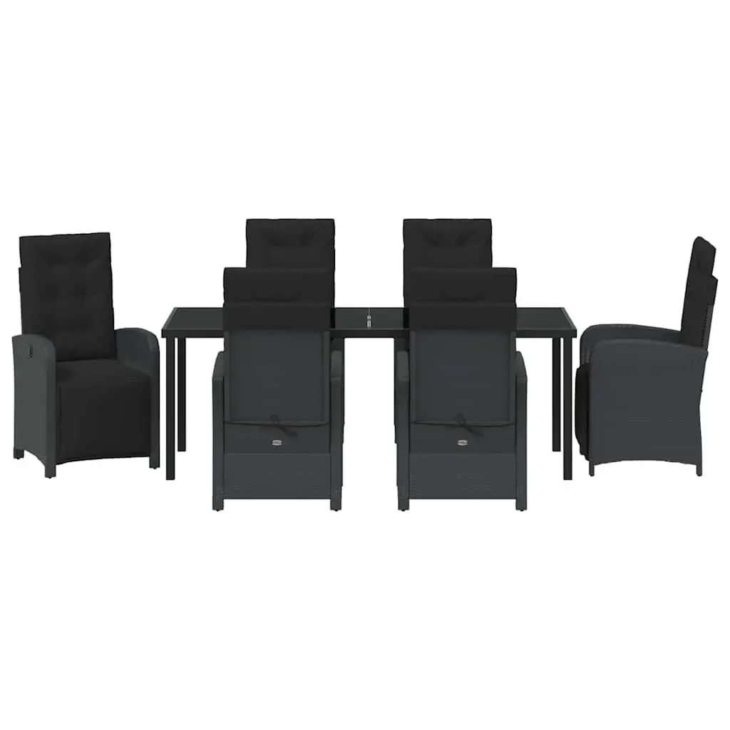 7 Piece Outdoor Dining Set with Cushions