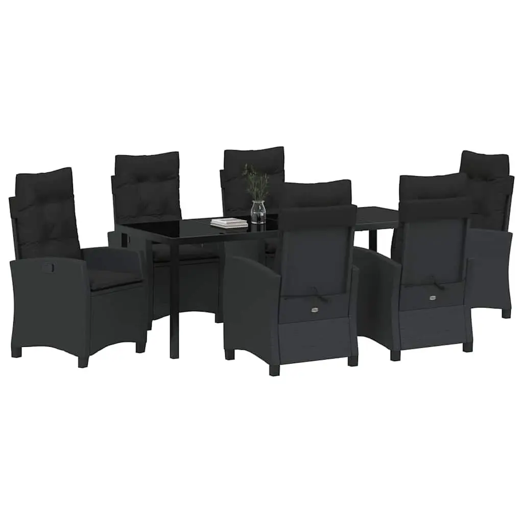 7-Piece Garden Dining Set for Outdoor Use