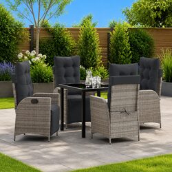 5-Piece Garden Dining Set for Outdoor Spaces