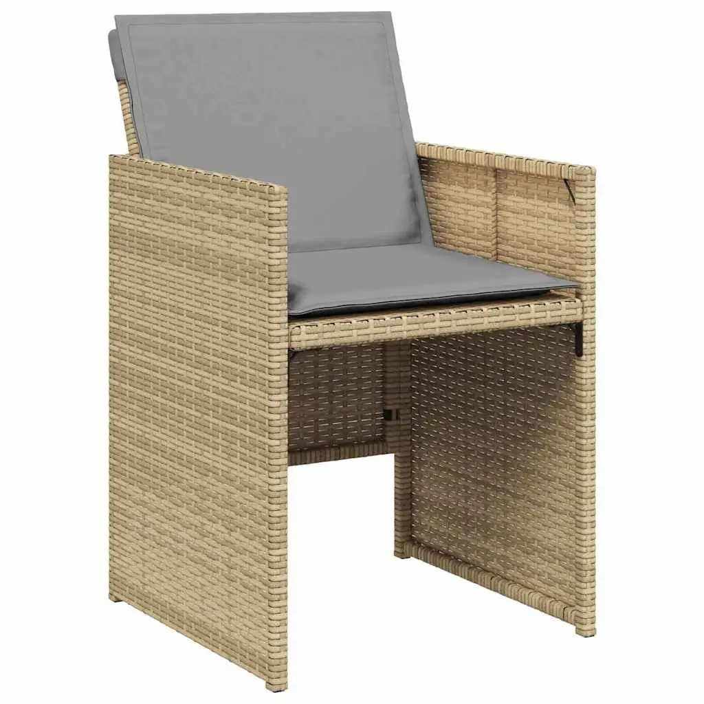 5-Piece Garden Dining Set in Beige