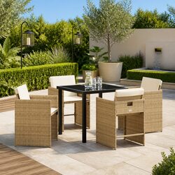 Elegant 5-Piece Garden Dining Set for Your Outdoor Space