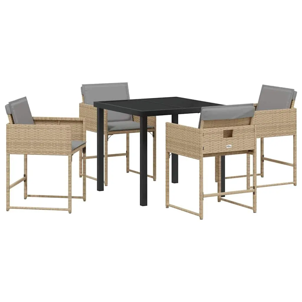Garden Dining Set 5 Pieces for Outdoor Spaces
