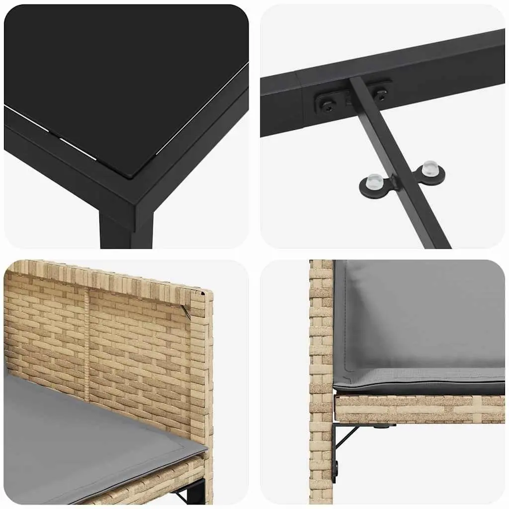 Garden Dining Set 5 Pieces for Outdoor Spaces