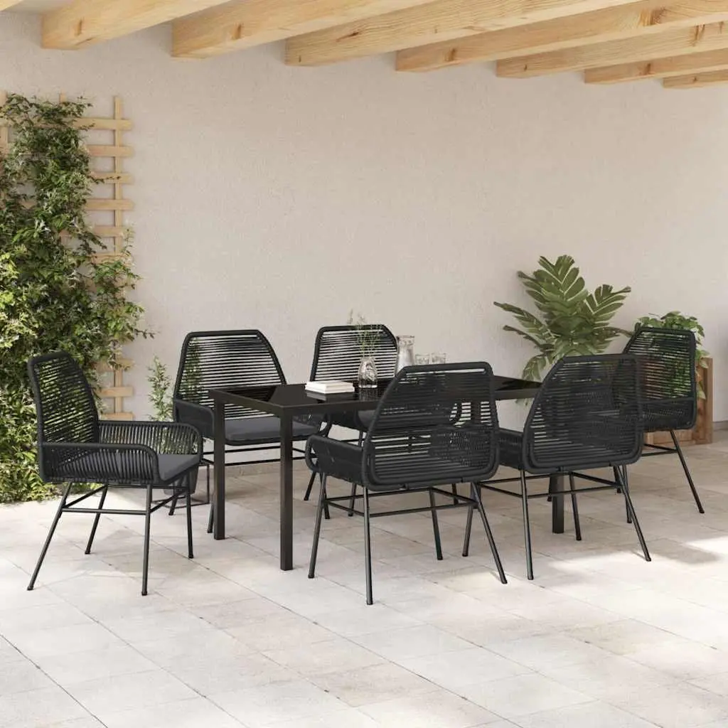7-Piece Garden Dining Set with Durable Build