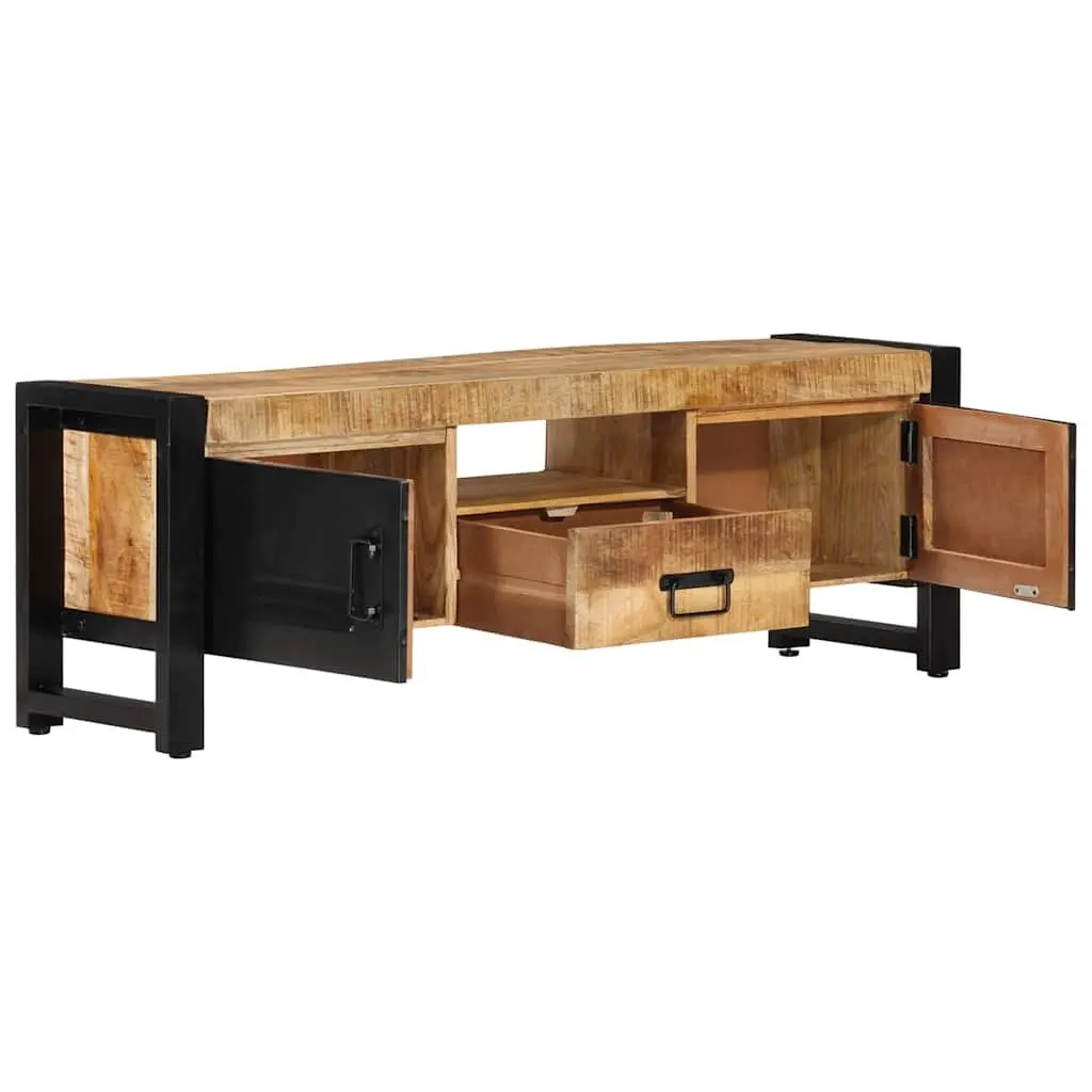 Solid Wood TV Cabinet 120x30x40 cm with Storage