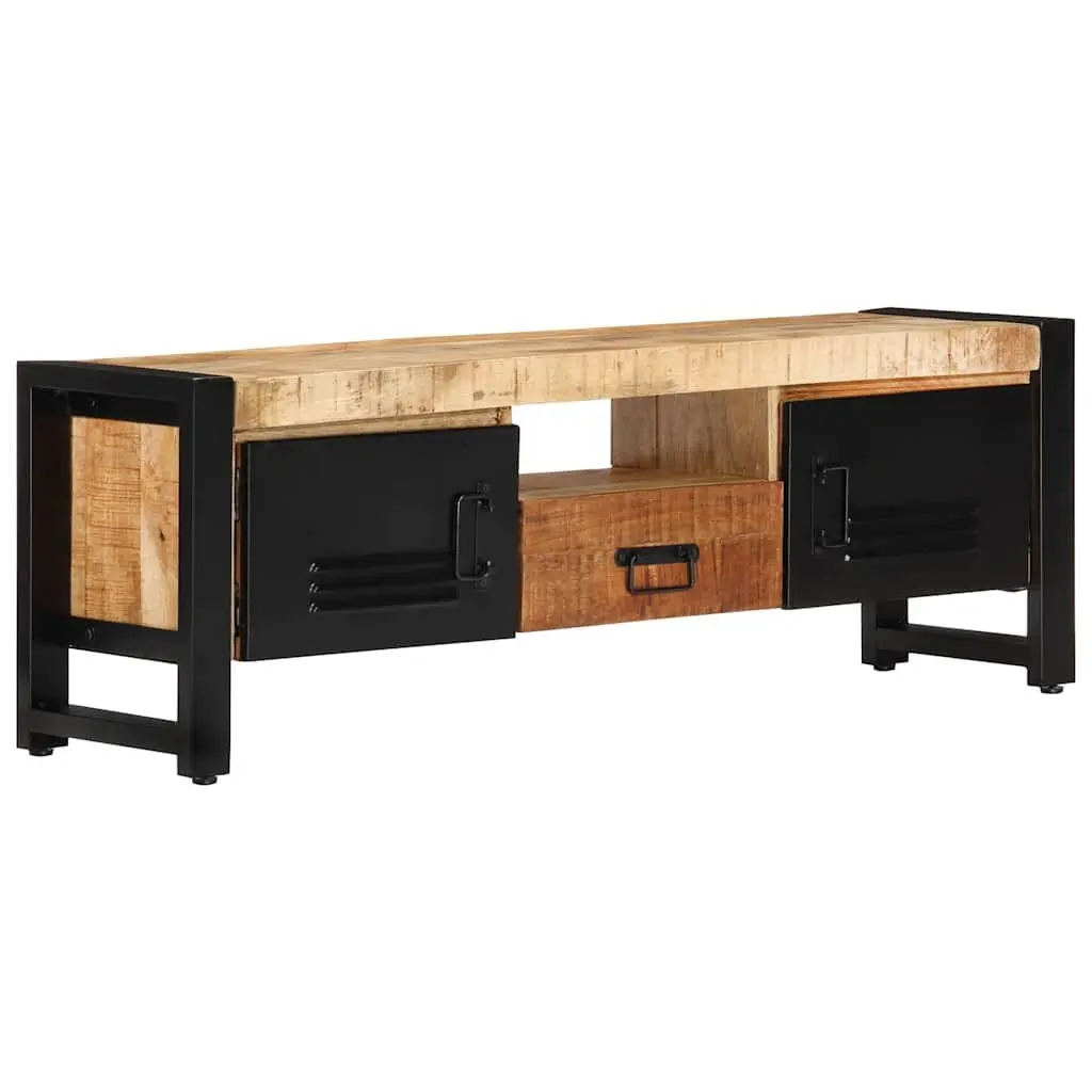 Solid Wood TV Cabinet 120x30x40 cm with Storage