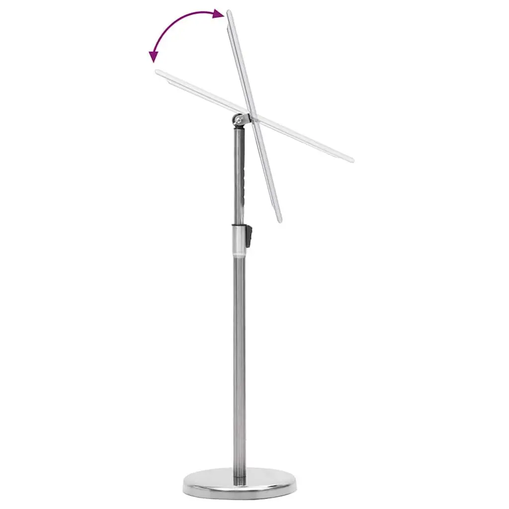 Poster Stand 2 pcs Silver 45 x 32.7 x 108 cm Height Adjustable Rotatable Display