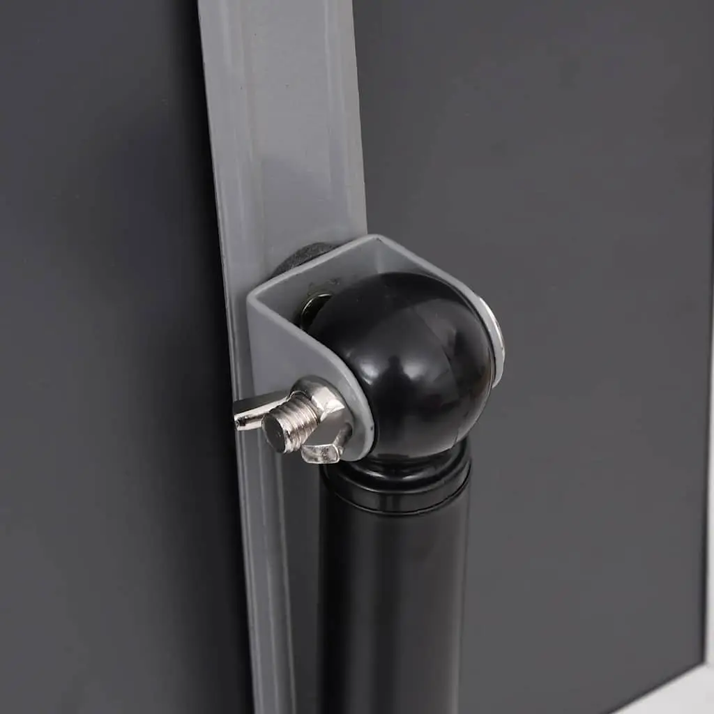 Poster Stand 2 pcs Black 32.7 x 24 x 108 cm Height-Adjustable Rotatable Display