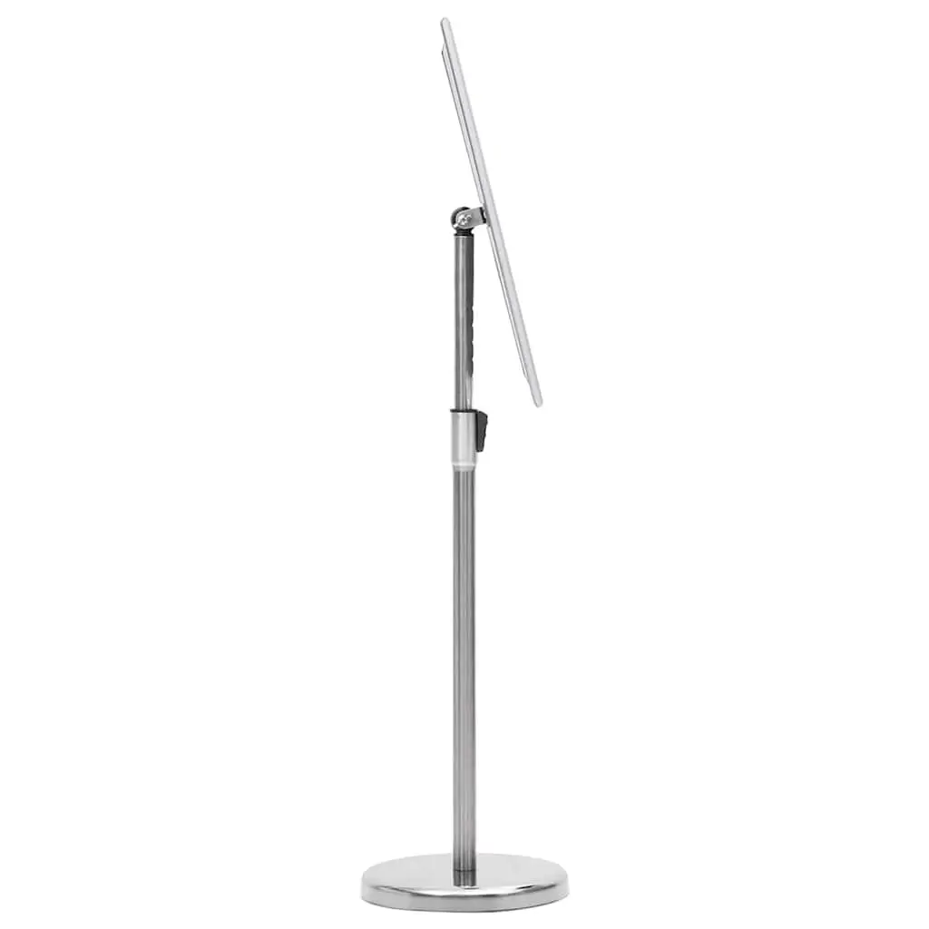Silver Adjustable Poster Stand 2 Pack with Rotatable Frame