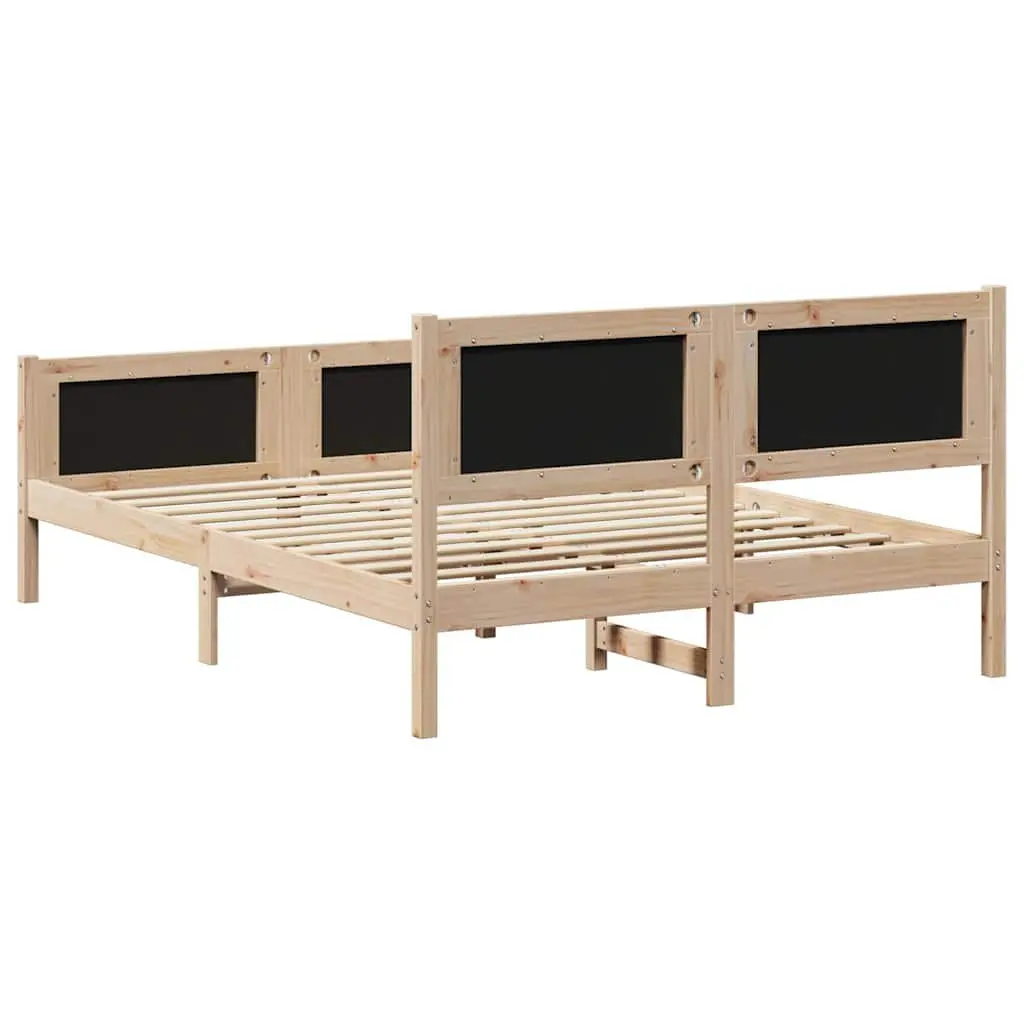 Bed Frame with Headboard 150 x 200 cm