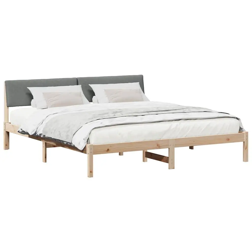 Bed Frame 180 x 200 cm with Headboard