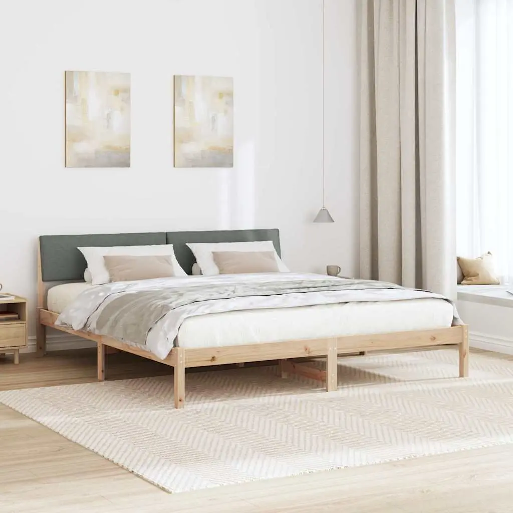 Bed Frame 180 x 200 cm with Headboard