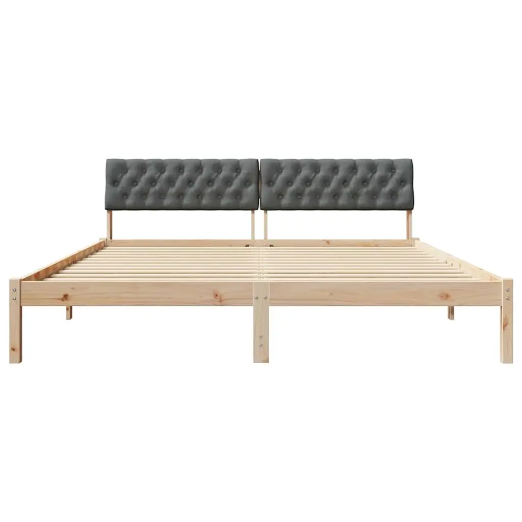 Solid Pine Platform Bed Frame 180 x 200 cm