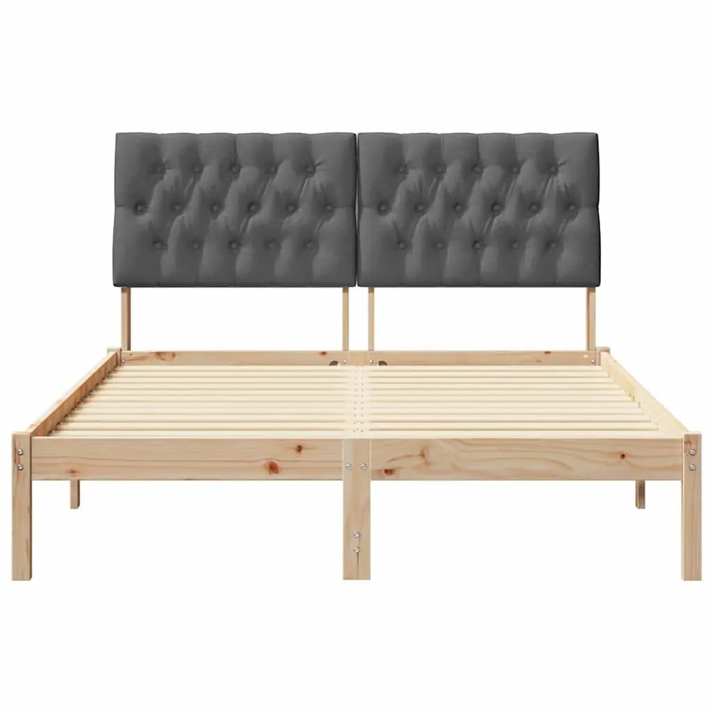 Bed Frame with Durable Upholstered Headboard