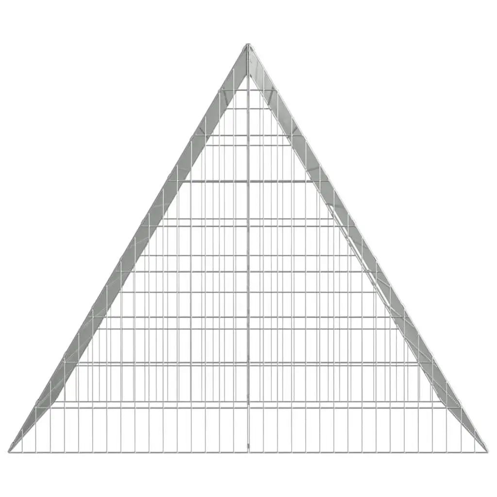 Galvanised Steel Chicken Cage 110x100x85cm for Outdoors