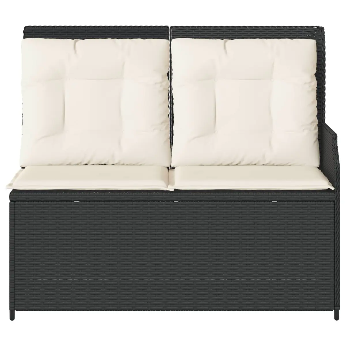Garden Bench with Cushion for Outdoor Relaxation