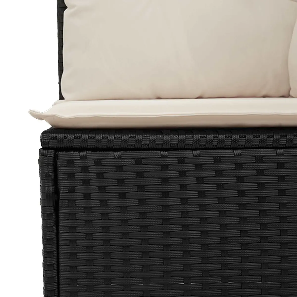 Garden Bench with Cushion for Outdoor Relaxation