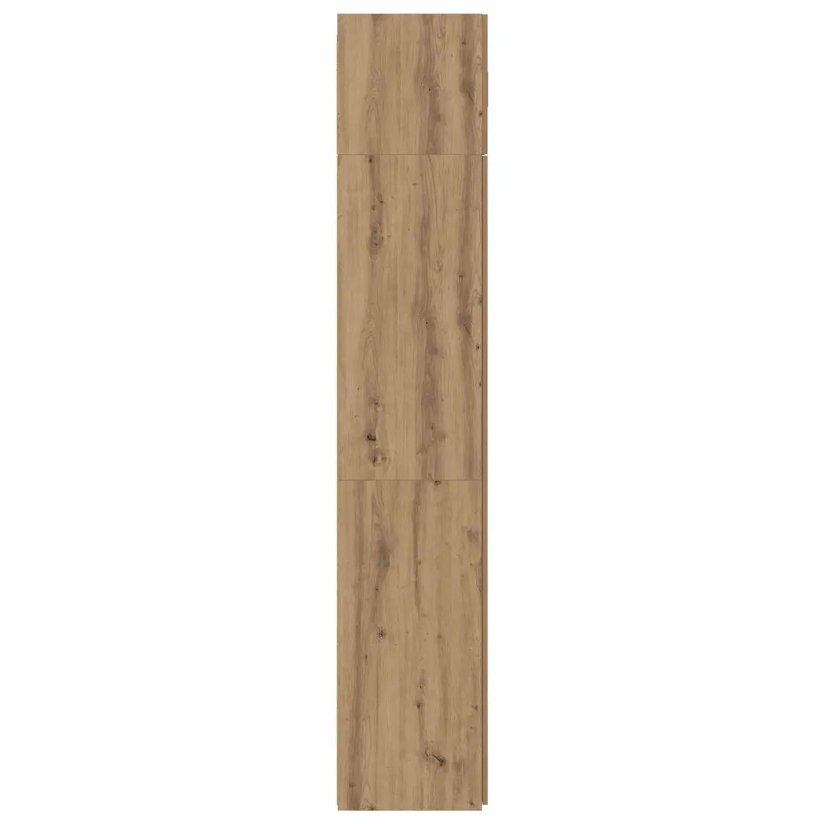 Brown Engineered Wood Storage Cabinet Set