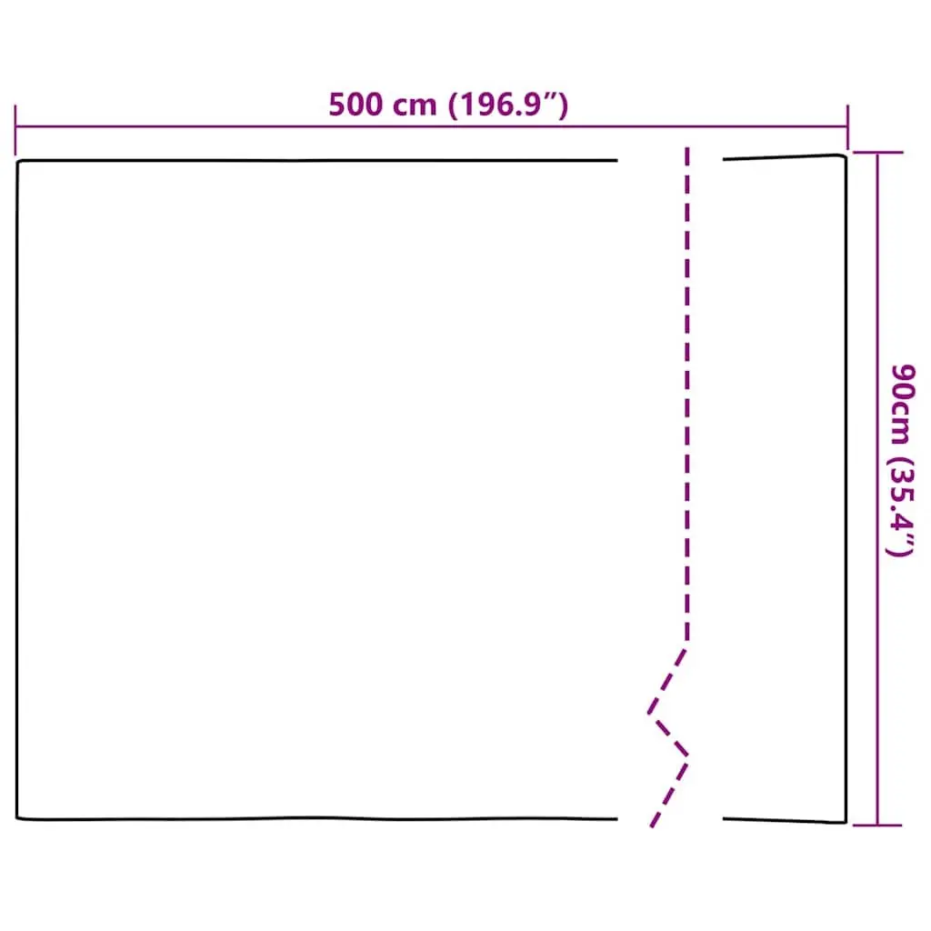 Self-Adhesive Window Film PVC Frosted Grey 90 x 500 cm