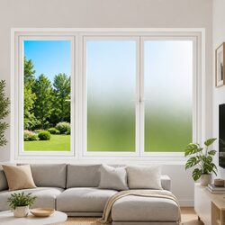 High-Quality Self-Adhesive Frosted Window Film 90 x 500 cm
