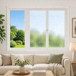 Frosted Stripes Self-Adhesive Window Film 90x500cm