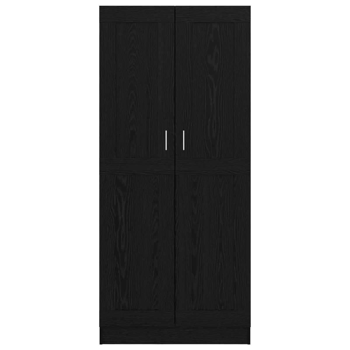 Book Cabinet Engineered Wood 82.5 x 30.5 x 185 cm Black