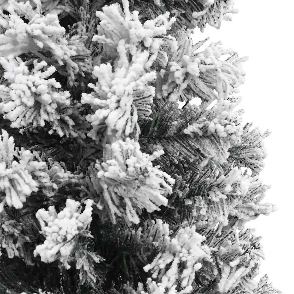 Artificial Christmas Tree PVC 240cm Green Cone with 300 LED Lights