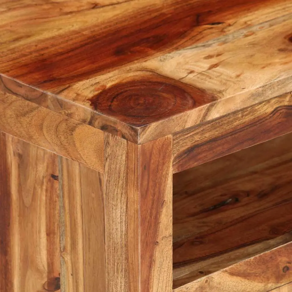 Solid Acacia Wood TV Cabinet 90x34.5x50 cm Lowboard