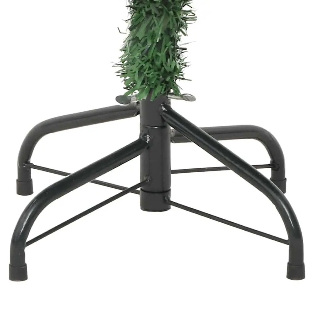 Artificial Christmas Tree PVC 180cm Green Cone Shape with LED Lights