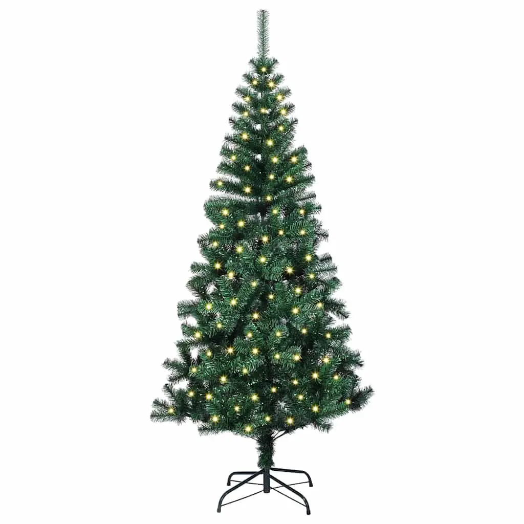 150cm Green Cone Christmas Tree with USB LED Lights