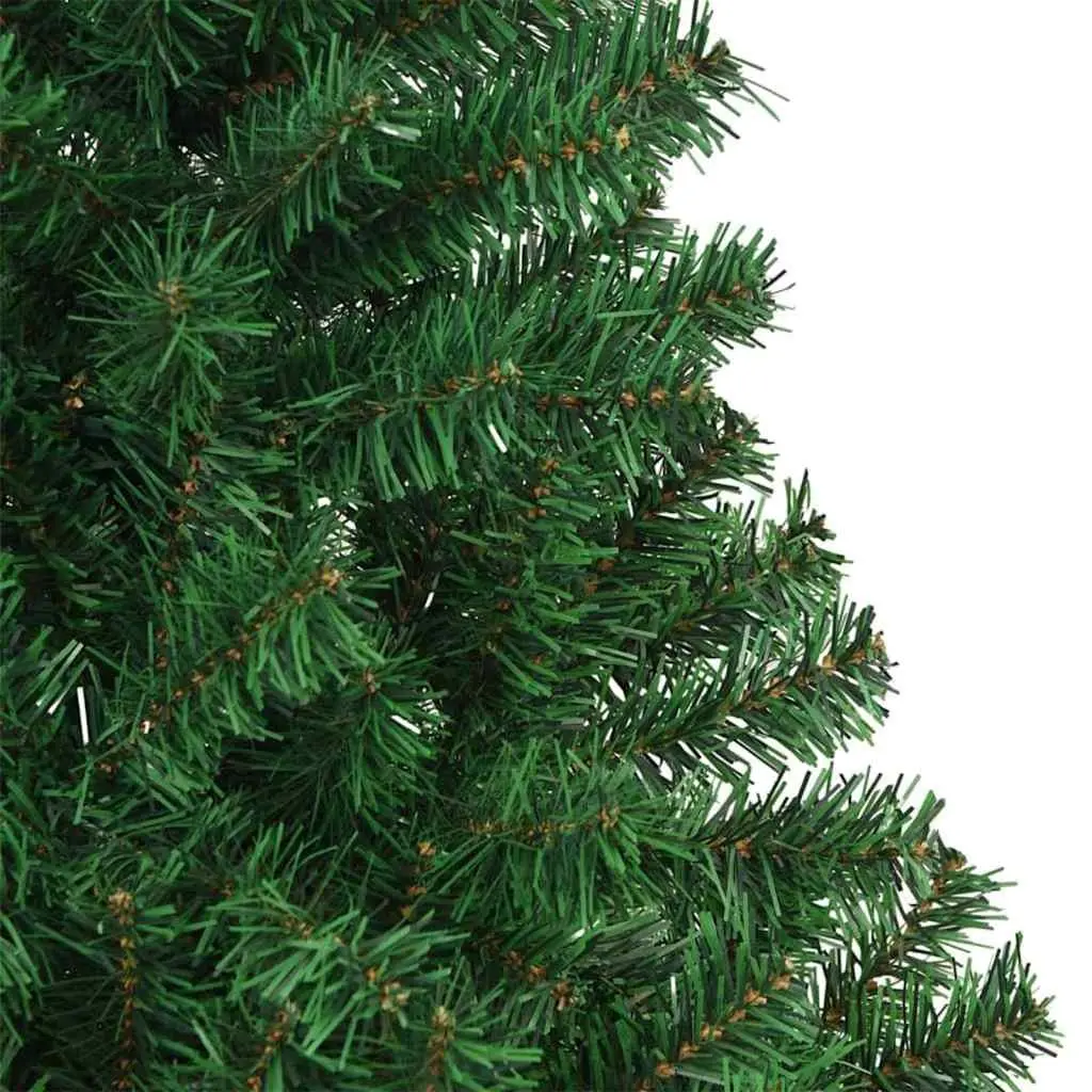 Artificial Christmas Tree PVC Plastic 180cm Green Cone Shape Seasonal Home Decoration