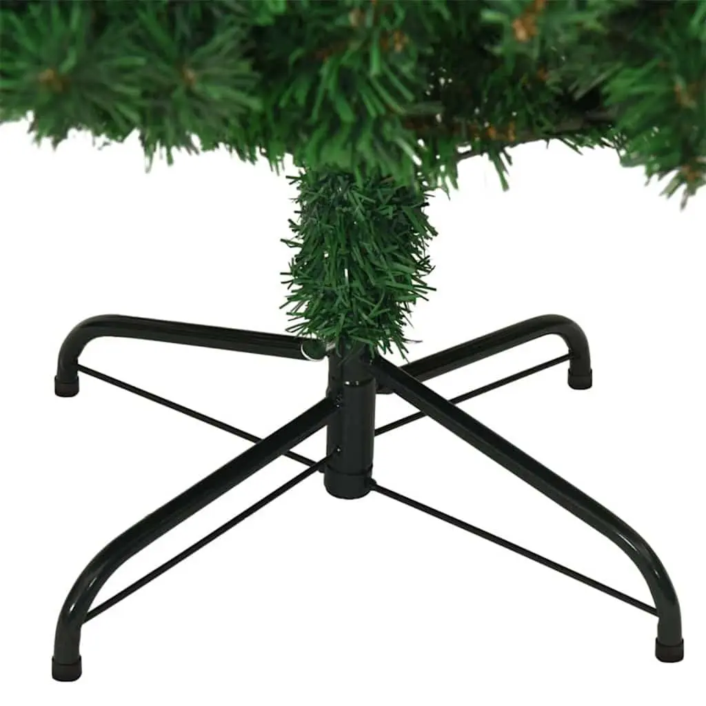Artificial Christmas Tree PVC Plastic 180cm Green Cone Shape Seasonal Home Decoration