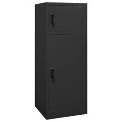 Premium Saddle Cabinet in Anthracite 53x53x140cm