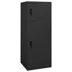 Premium Saddle Cabinet in Anthracite 53x53x140cm