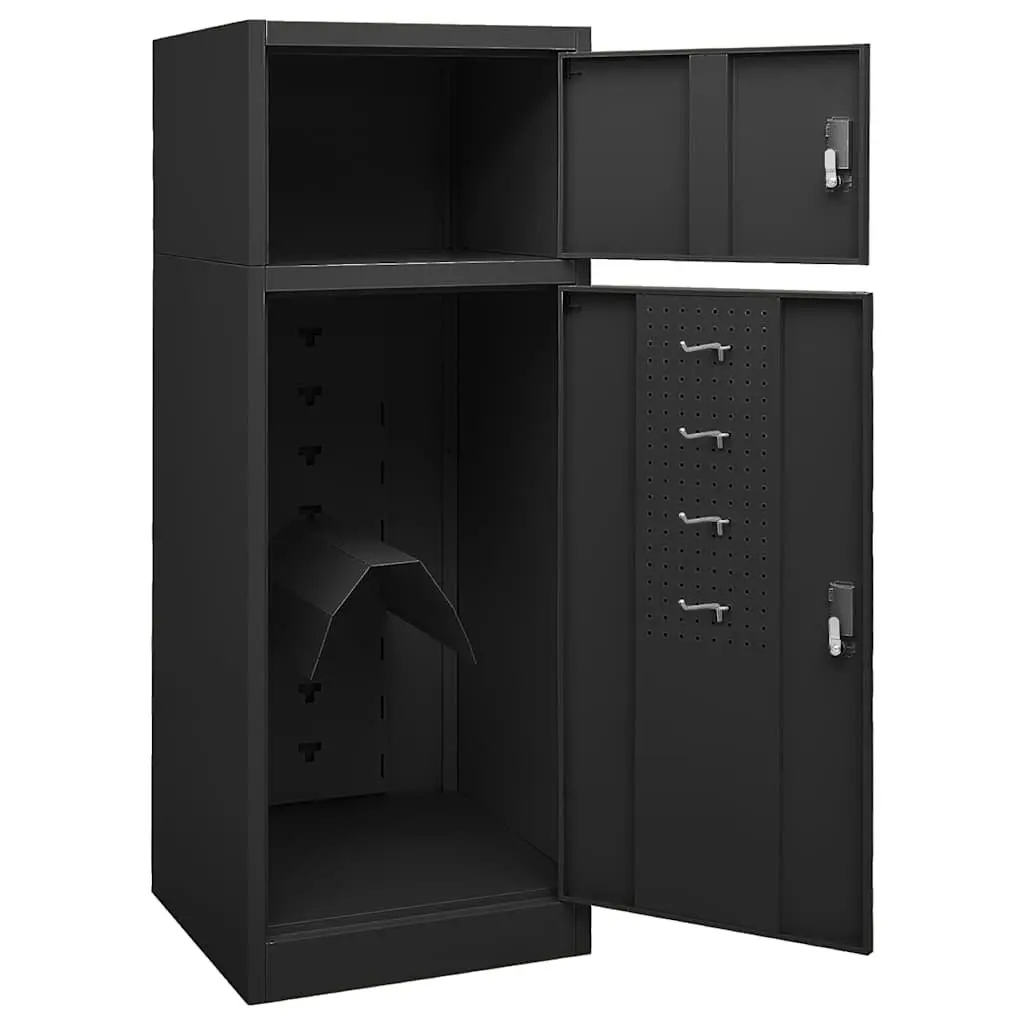 Saddle Cabinet in Anthracite 53x53x140cm