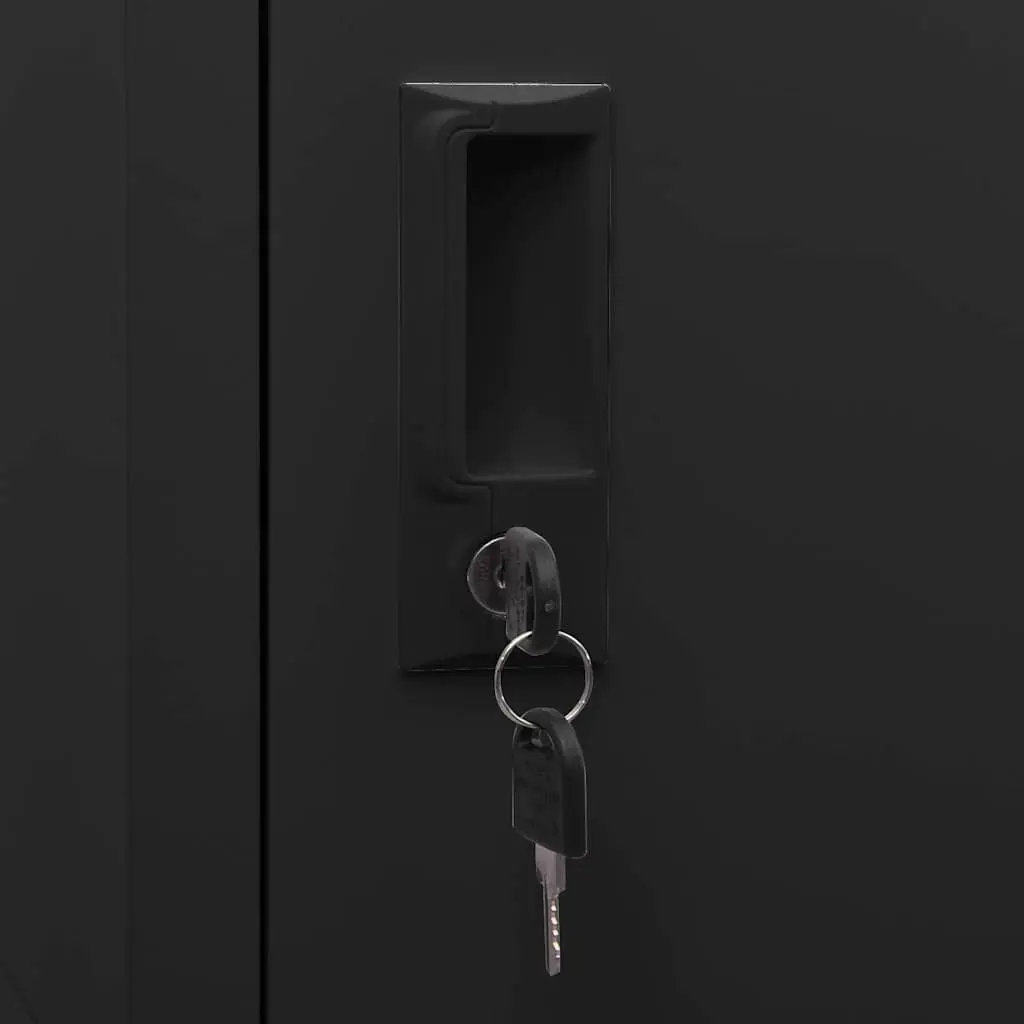 Saddle Cabinet in Anthracite 53x53x140cm