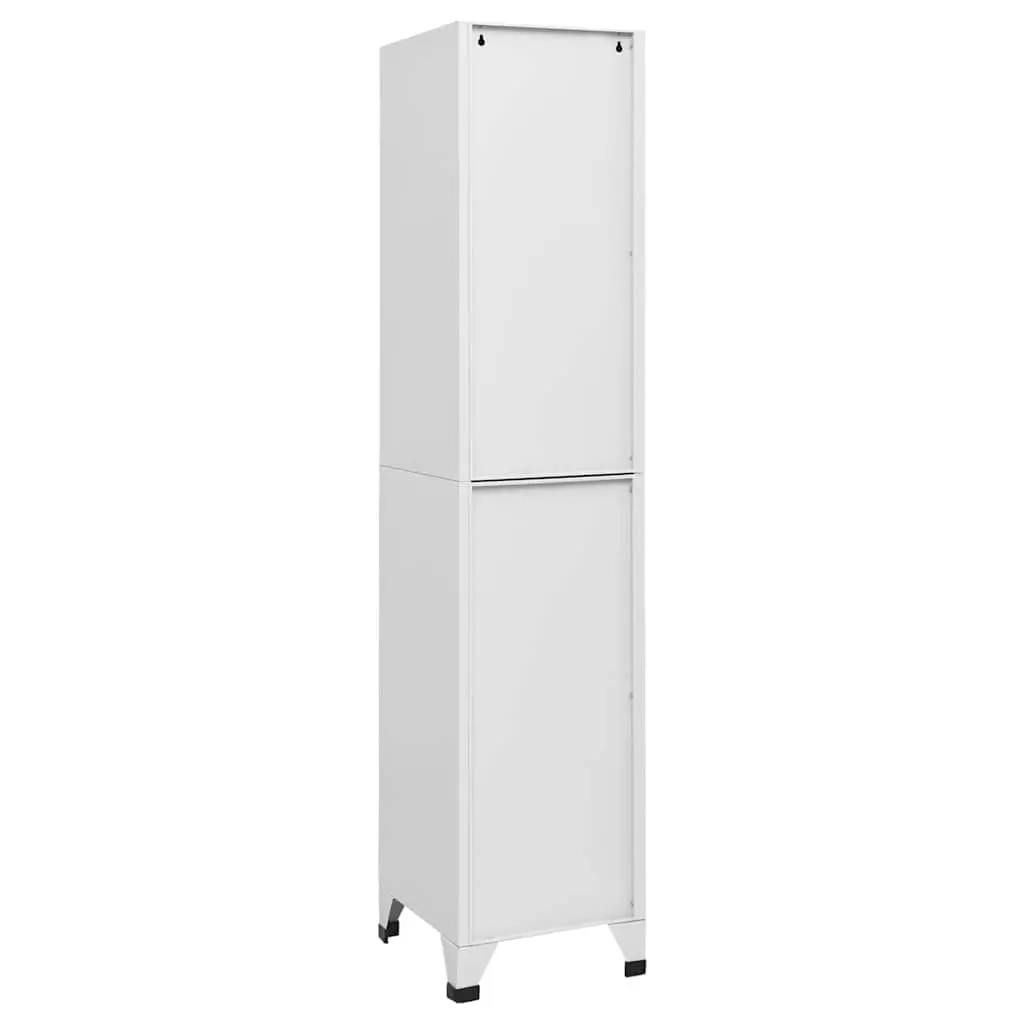 Grey Steel Locker Cabinet for Secure Storage