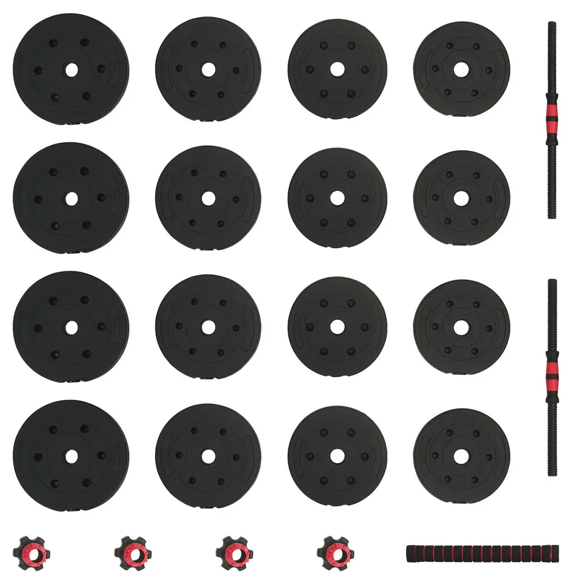 30kg Adjustable Dumbbell Set for Home Gym Use