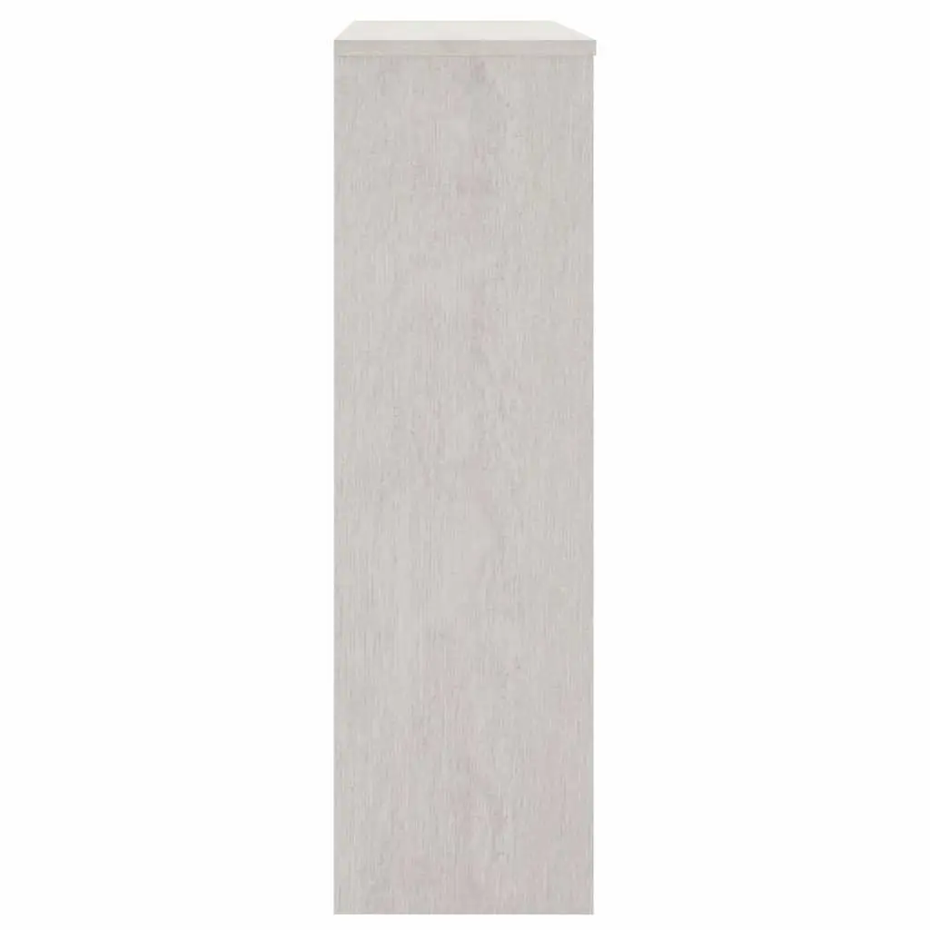 Solid Pine Highboard Top Sideboard Cabinet in White