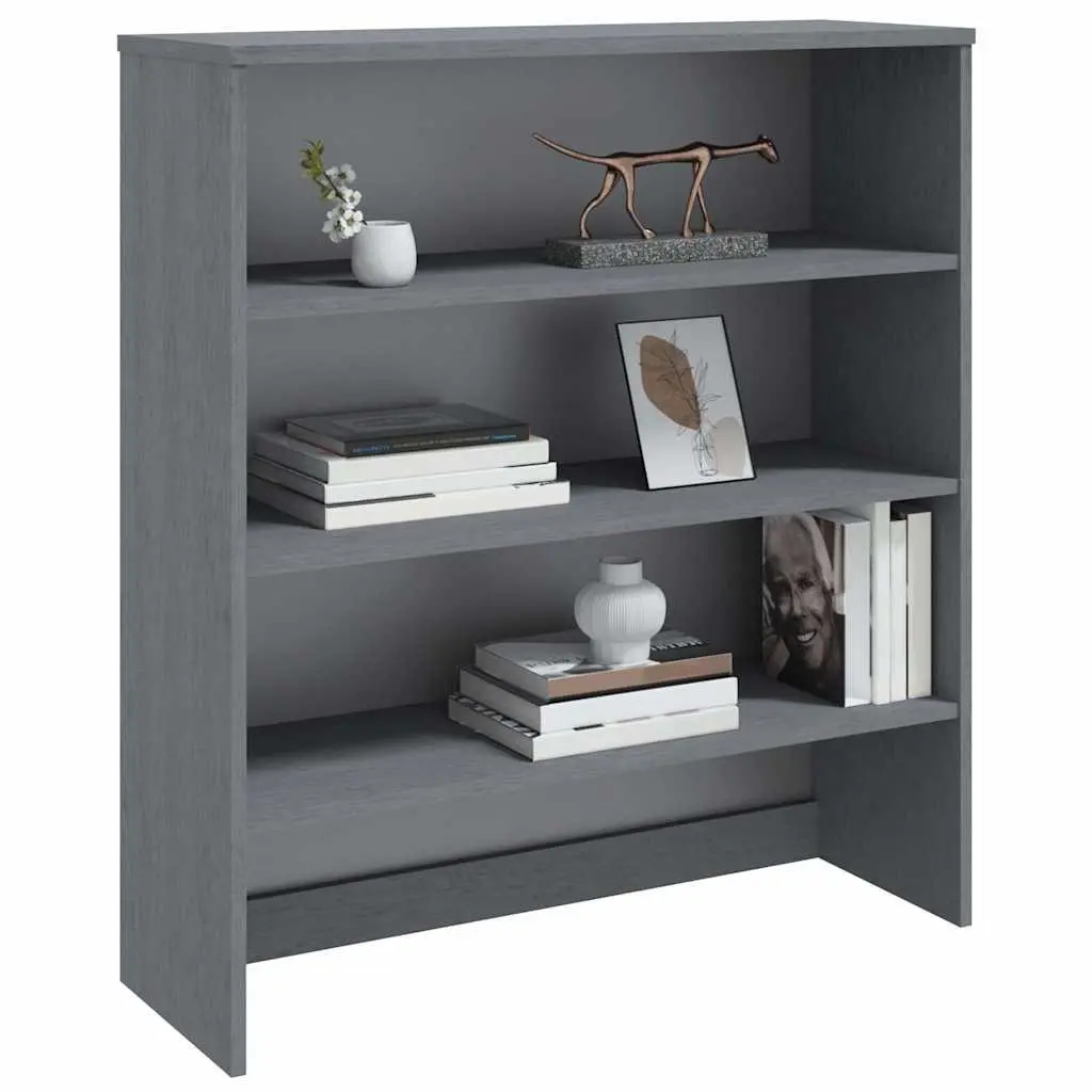 Highboard Top in Dark Grey Solid Pinewood