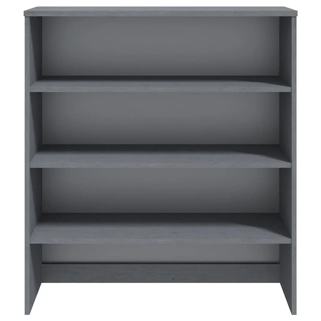 Highboard Top in Dark Grey Solid Pinewood