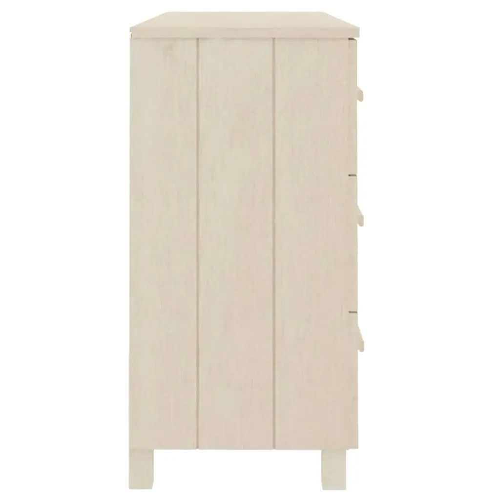 Solid Pine Wooden Sideboard Buffet Cabinet with Drawers