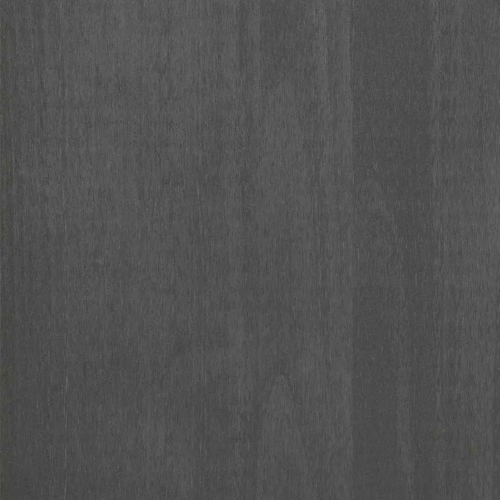Grey Solid Wood Pine Book Cabinet 85x35x112cm