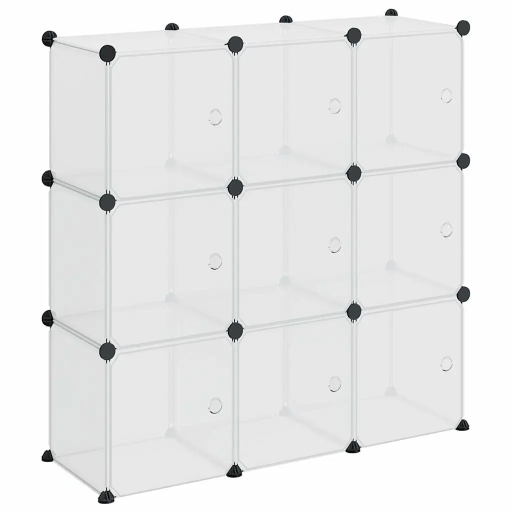 Storage Cube Organiser with 9 Modular Cubes