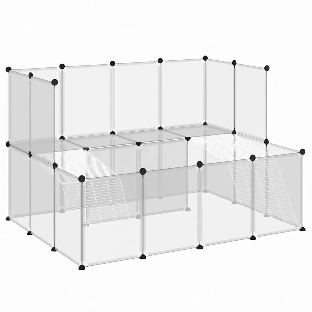 Small Animal Cage 143x107x93 cm with Steel Frame