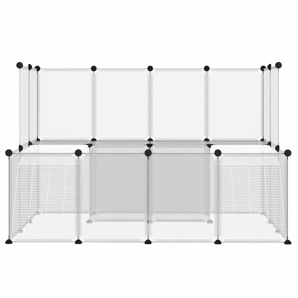 Small Animal Cage 143x107x93 cm with Steel Frame