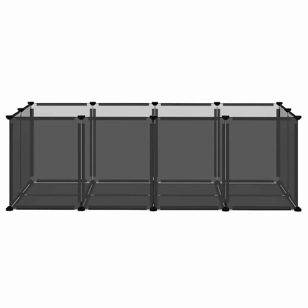 Black Small Animal Cage for Play and Rest