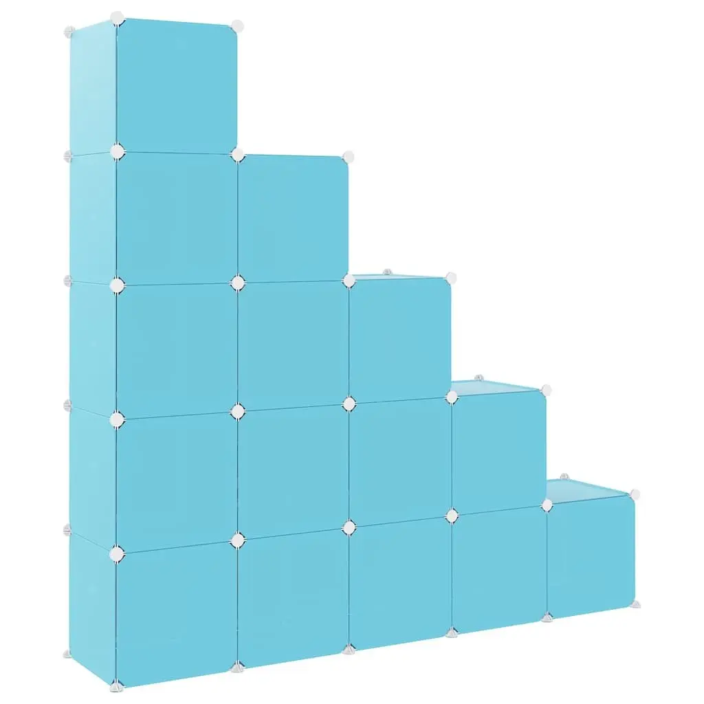Cube Storage Cabinet for Kids with 15 Compartments